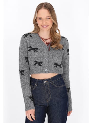 myMo Women Cardigan in grey melange
