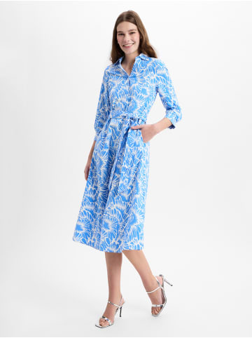 More & More Kleid in blau weiß - 0001