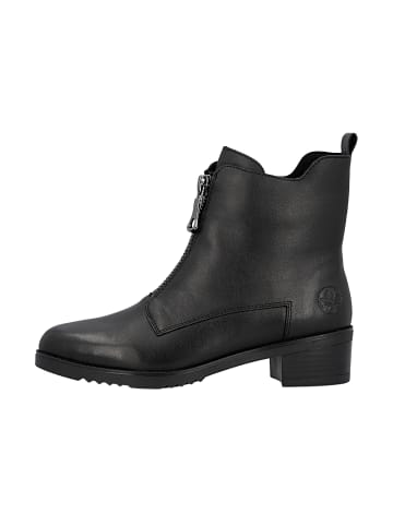 rieker Lederstiefeletten aus Frankreich Schwarz