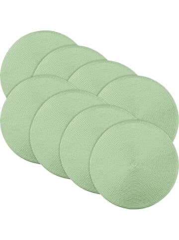 Erwin Müller Tischset 8er-Pack Amadora in jade