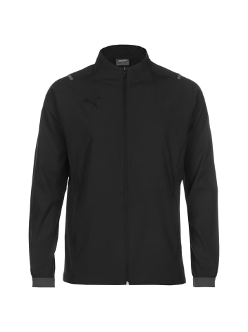 Puma Funktionsjacke Teamcup Sideline in schwarz / dunkelgrau