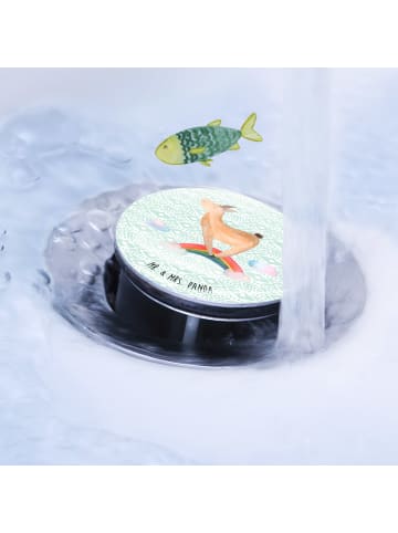 Mr. & Mrs. Panda Stöpsel Lama Regenbogen ohne Spruch in Aztekenblau