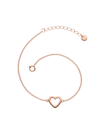 Glanzstücke München Armband Herz Sterling Silber in roségold