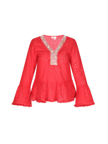 IZIA Damen Bluse in Rot