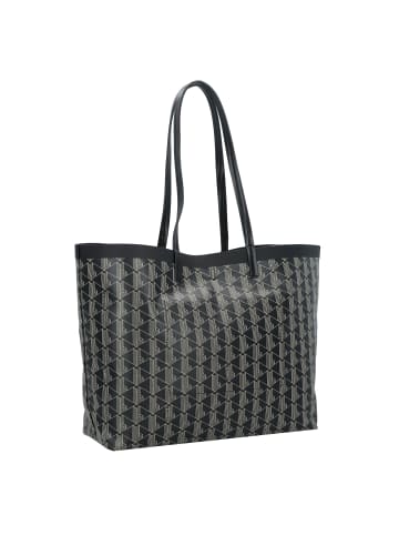 Lacoste Zely Shopper Tasche 34 cm in noir beige