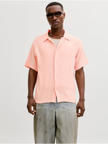 Jack & Jones Hawaii-Hemd in Peach Melba