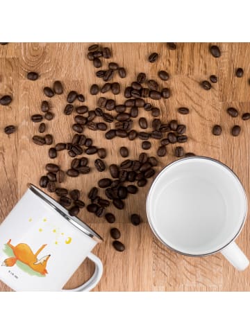 Mr. & Mrs. Panda Tasse Fuchs Sterne ohne Spruch in Weiß