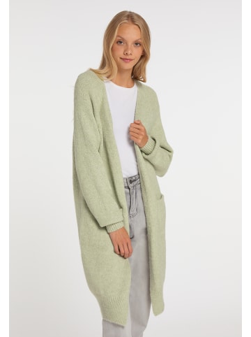 myMo Strickjacke in Mint Melange