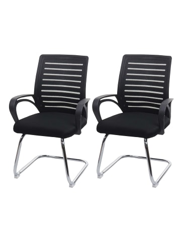 MCW 2er-Set Konferenzstuhl K51, Schwarz