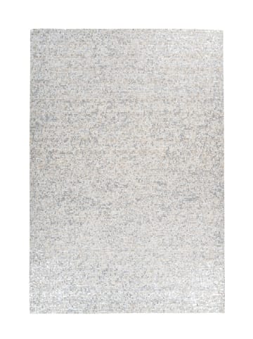 Arte Espina Kurzflor Teppich Finish 125 in weiß - silber - rechteckig