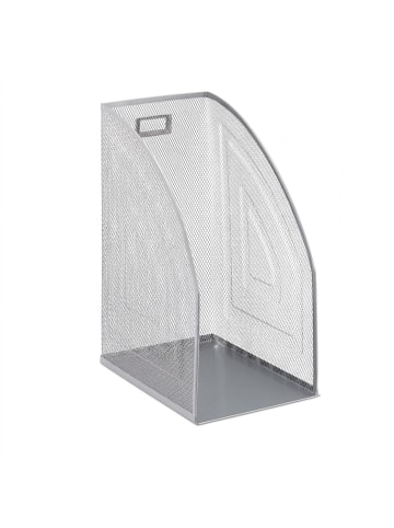 relaxdays 3x Stehsammler in Silber - (B)16 x (H)32 x (T)24,5 cm