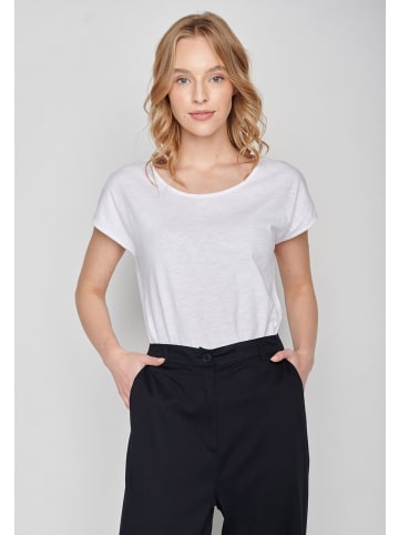 GreenBomb T-Shirt Basic in Weiß