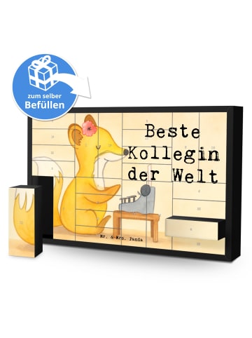 Mr. & Mrs. Panda Adventskalender Zum Befüllen Fuchs Beste Kolleg... in Weiß