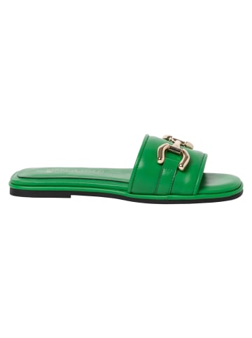 Marco Tozzi BY GUIDO MARIA KRETSCHMER Pantolette in GREEN/GOLD