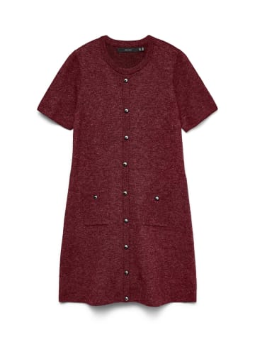 Vero Moda Strickkleid in Tawny Port