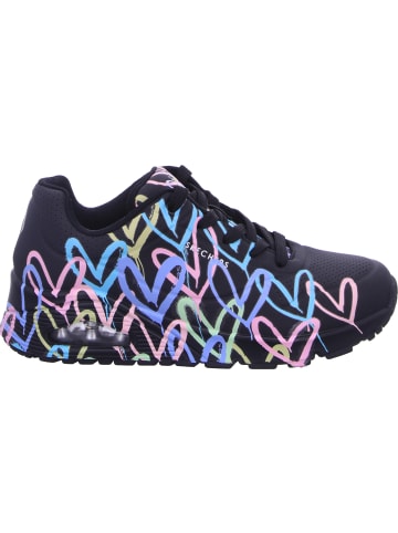 Skechers Schnürhalbschuh in schwarz