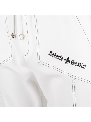 Roberto Geissini Casual Hose Weiß