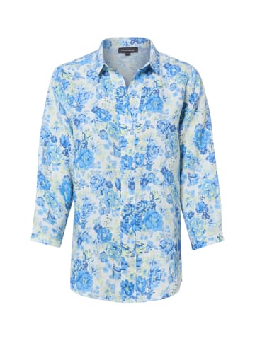 Franco Callegari Leinenbluse in royal - 0045