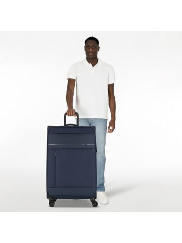 Jump Monthélys 4 Rollen Trolley 78 cm mit Dehnfalte in dark blue