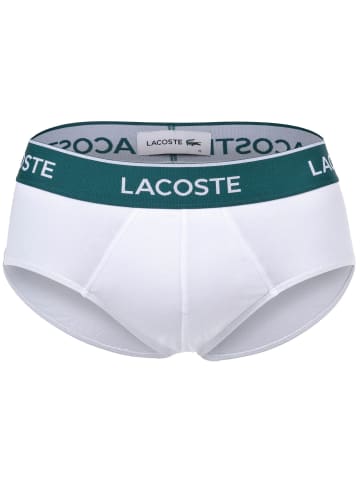 Lacoste Slip 6er Pack in Schwarz/Grau/Weiß