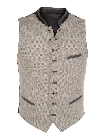 Gipfelstürmer Trachtenweste 423002-3980 in anthrazit