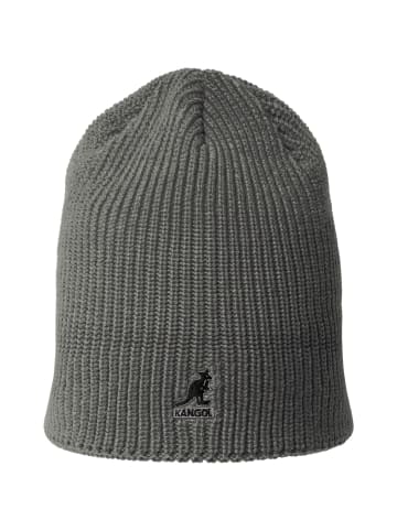 kangol Strickmütze in grau