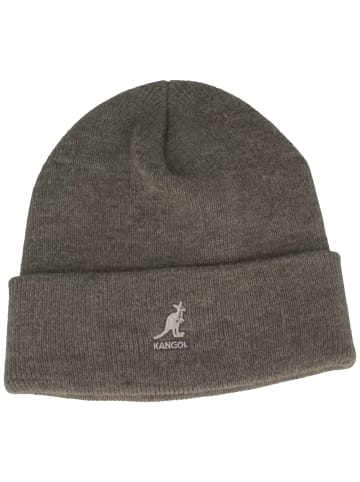 kangol Strickmütze in grau