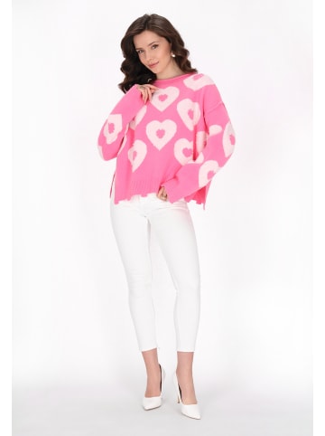 faina Women Sweater in pink
