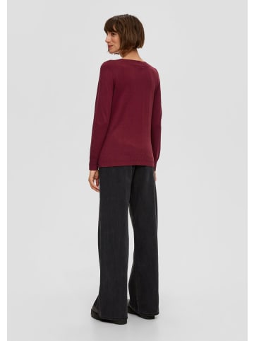 s.Oliver Strickpullover in 3871_bordeaux