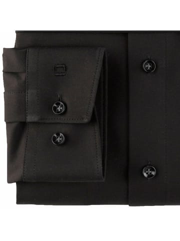 OLYMP  Langarm Business Hemd für Herren in schwarz