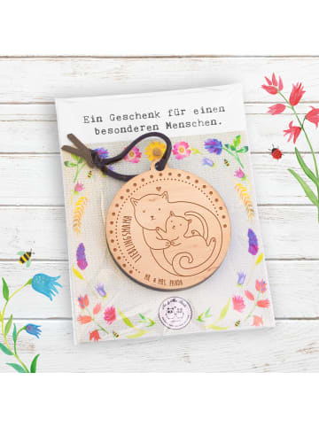 Mr. & Mrs. Panda Schlüsselanhänger Katze Mama ohne Spruch in Braun