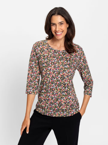 WITT WEIDEN Print-Shirt in grapefruit-oliv-bedruckt