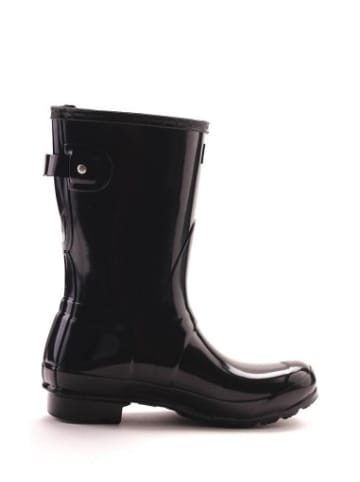 Hunter Stiefel Back in Schwarz