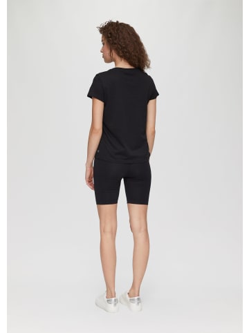 QS T-Shirt in 99D0_schwarz