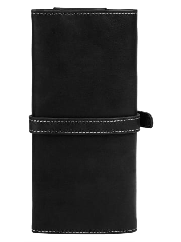 Bruno Banani Schmuckrolle echt Leder in schwarz
