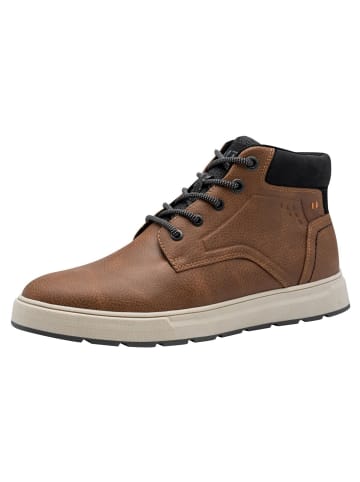 Marco Tozzi Stiefelette in COGNAC COMB