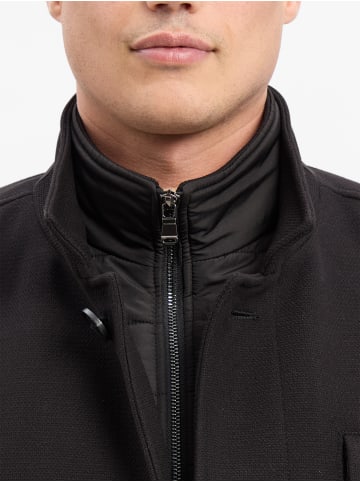 Finshley & Harding Mantel Denver in schwarz - 0001