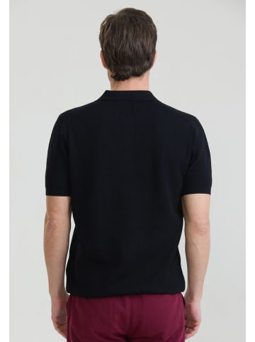 Felix Hardy Polo Shirt Kurzarm in Schwarz