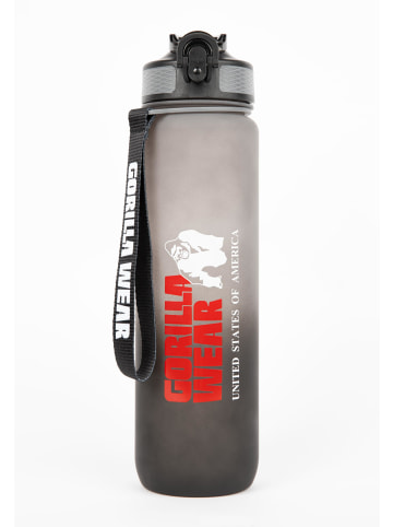 Gorilla Gradientenwasserflasche 1000 ml - schwarz/grau