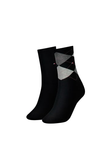 Tommy Hilfiger Socken 2er Pack in Schwarz