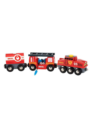 Brio Brio Aktionsspiel Feuerwehr-Löschzug in bunt