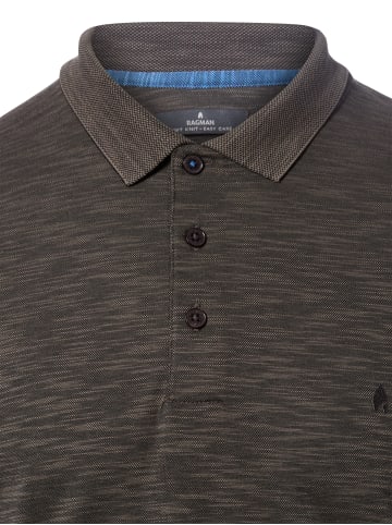 Ragman Poloshirt in anthrazit