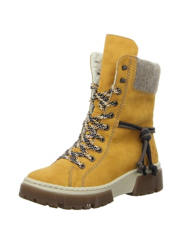 rieker Schnürstiefelette in gelb