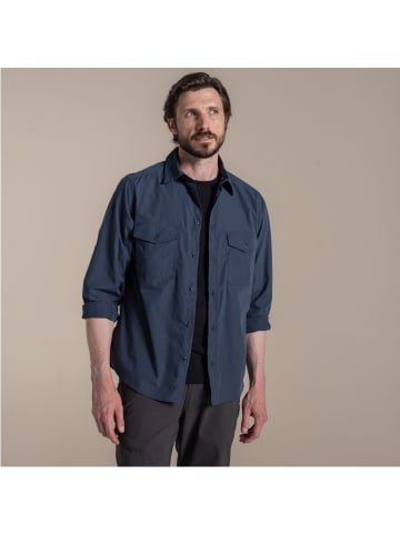 Craghoppers Outdoorhemd Kiwi II NosiDefence in blau