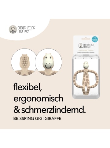 MATCHSTICK MONKEY Beißring / Zahnungshilfe Tiermotive
