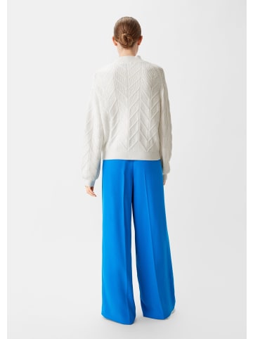 comma Strickpullover in 0120_weiß