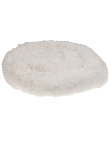 Beliani Tierbett KULU in Weiß - (W) 50 x (H) 15 x (L) 50 cm