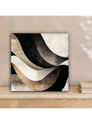 MuchoWow Leinwand Bilder Trüffeleichefarben