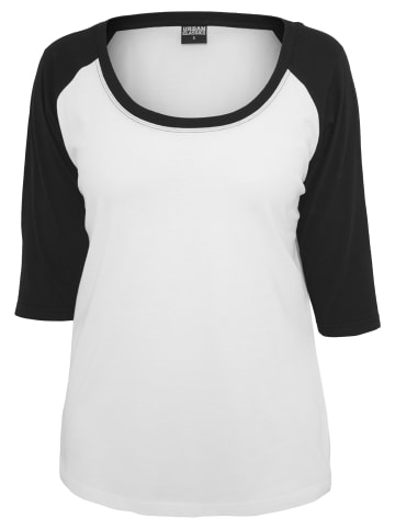 Urban Classics T-Shirt in wht/blk