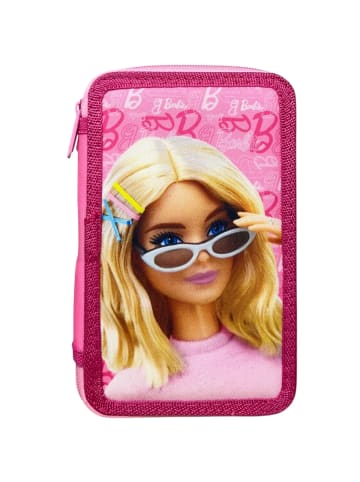 Barbie Federmäppchen 3 Etagen gefüllt Glam Style